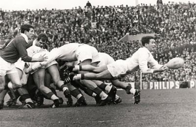 La leçon de rugby : école de Carbon-Blanc, année scolaire 67-68
