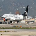 Aéroport: El Prat (LEBL): Barcelone (SP): Star Alliance (Scandinavian Airlines-SAS): Boeing 737-883: LN-RRL: MSN:28328/1424.