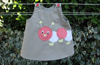 Petite robe chenille pour l'été