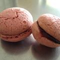 Macarons à la framboise