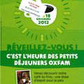Petit Déjeuner OXFAM 2012