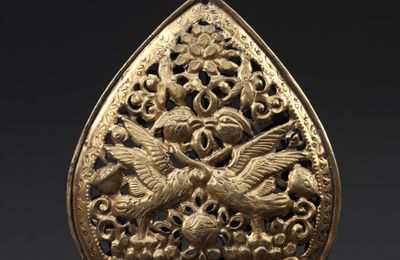 Xiapei (clothing accessory) Pendant with Mandarin Ducks, Song dynasty (960-1279)