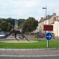 Rond-point à Craon