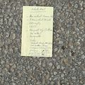 A la recherche de la liste perdue ....