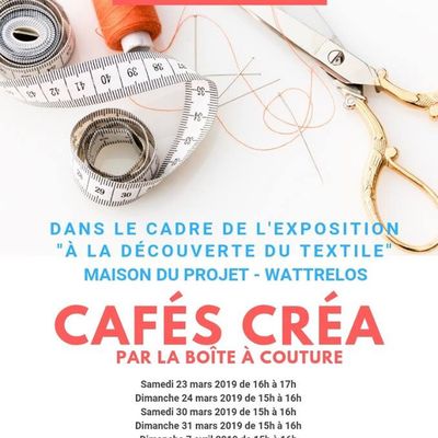 A la découverte du textile du 23 mars au 7 avril 2019