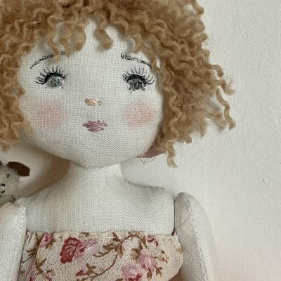 Lili s'en va à la baignade..(22cm)
