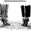 Rencontre Sarkozy, Bouteflika - Le Canard enchaîné n° 4490 - 15 novembre 2006