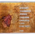 Art journal : la femme et son cheval