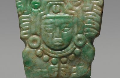 Pendentif, Maya, Classique Final, env. 550-950 ap. J.C.
