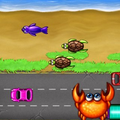 Sauve le crabe dans le jeu mobile Crab Jump