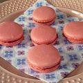 Macaron à la fraise