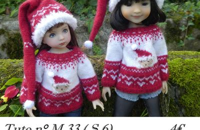 Préparons Noël: Tuto n° M33 ( S6) et S 6 ( M33)