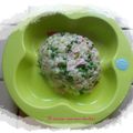 Riz e bisi, un plat de riz simple et complet.