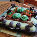 Gâteau "jardin potager"