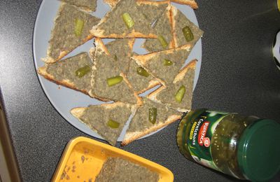 Pâté végétal lentilles champignons