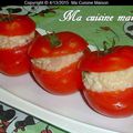 TOMATES FARCIES AU RISOTTO CITRONNEE (recette adaptée de Cyril Lignac) 