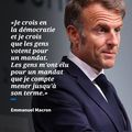 Quand Macron oublie qu'il a été élu par défaut