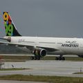 Aéroport Bordeaux-Merignac: Afriqiyah Airways: Airbus A330-202: 5A-ONF: MSN 999.