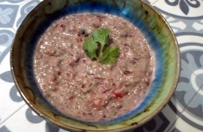 Tartinade de haricots rouges 