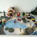 Le village de noël LEGO est terminé