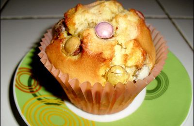 Muffins aux smarties