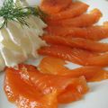 SAUMON GRAVLAX RECETTE D'ANNE-SOPHIE PIC