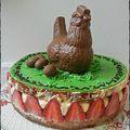 Le fraisier de Pâques - La recette !