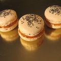 MACARONS ORANGE SANGUINE PAVOT !!!  AVC#9 ;)