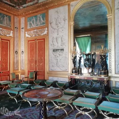 Sirènes du Château de Fontainebleau - juillet 2021 - Grand Salon de l'Impératrice