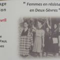 Bouillé ST Paul-Val en Vignes...Femmes en résistance en Deux-Sèvres