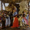 Note de lecture sur "L'Adoration des mages" de Sandro Botticelli à la Galerie des Offices, Florence