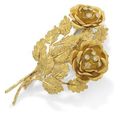 A flower brooch, by Buccellati. 