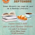 VIVE LA RENTREE ! VIVE LA RENTREE LITTERAIRE !
