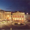 Rond-point à Macerata (Italie)