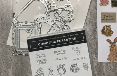 Comptine Enfantine - Mise en scène des petits personnages et Cadres 😉