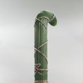 A Fabergé Carved Nephrite, Gold and Gem-Set Parasol Handle, Workmaster Michael Perchin, St. Petersburg, circa 1900