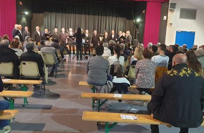 Les chorales basque et corse dans nos murs