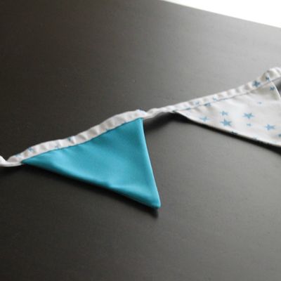 Création bébé -  Décoration chambre -  fanion et tour de lit