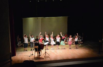 Expos et spectacle de fin d'année - Juin 2016