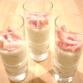 Panacotta au roquefort aux petits lardons 