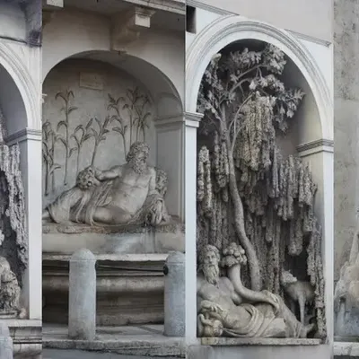 Les fontaines de Rome (52/52). Sommaire.