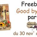 Freebie: Good by fall, Mélancolie.