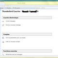 Logiciel de messagerie sur bureau : Thunderbird