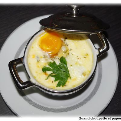 OEUFS COCOTTE FACON PAPOUNE