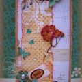 Une carte style shabby !