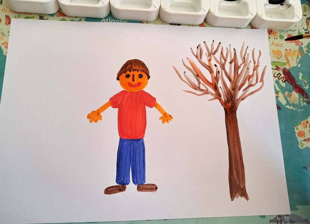 Galets de gouache géants