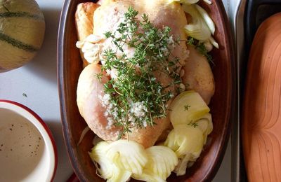 Poulet en Römertopf