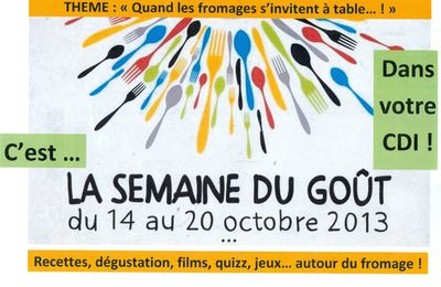 Semaine du goût 2013