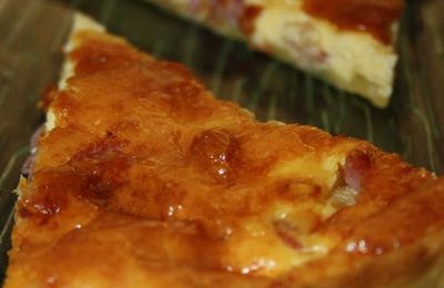 Quiche mascarpone bacon