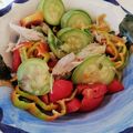 Vu d'ici vu d'ailleurs # Les Mercredis gourmands# salade de l'été